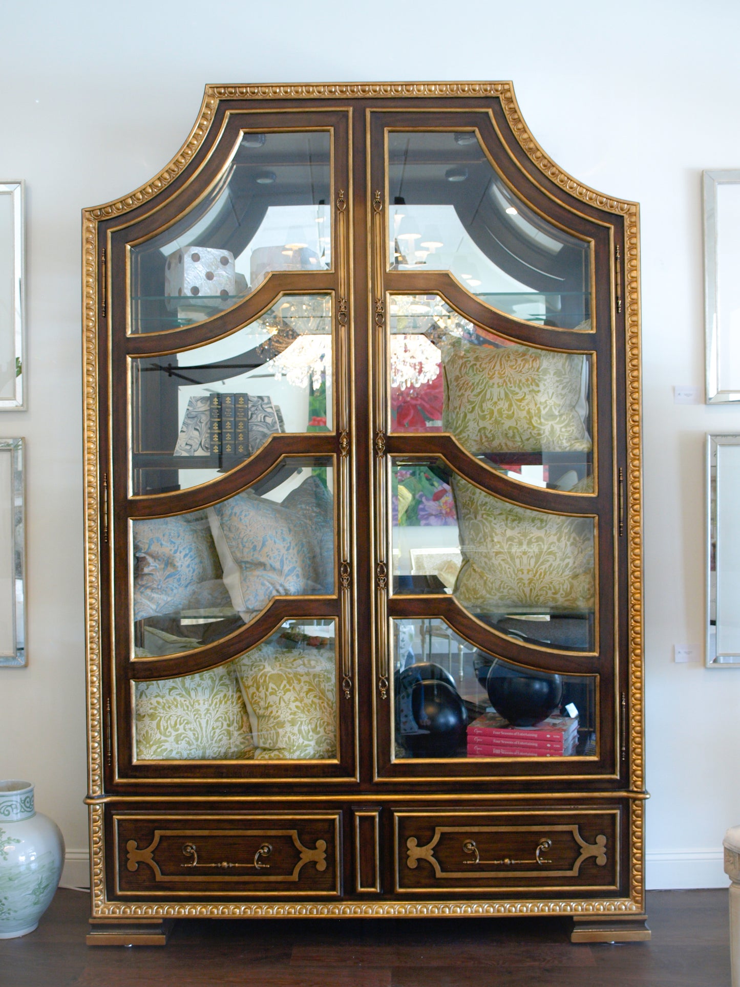 IMPERIAL STYLE DISPLAY CABINET