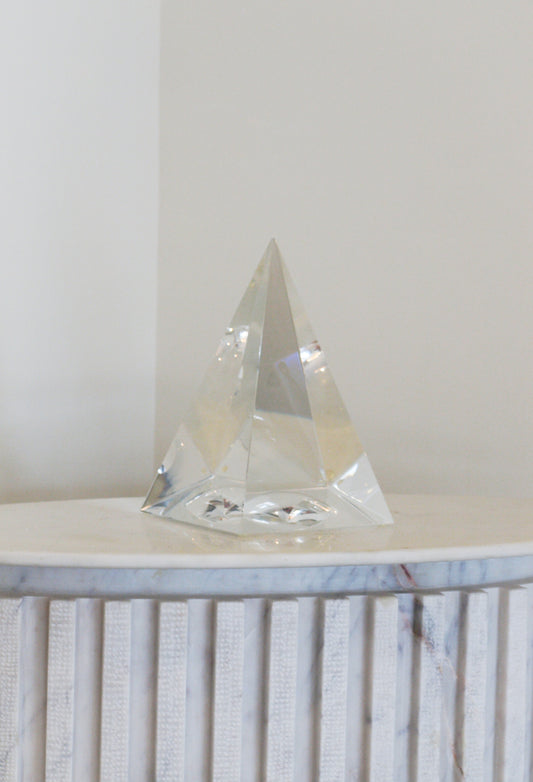 GLASS PYRAMID SMALL