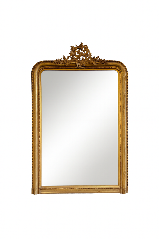 GILDED LOUIS MIRROR