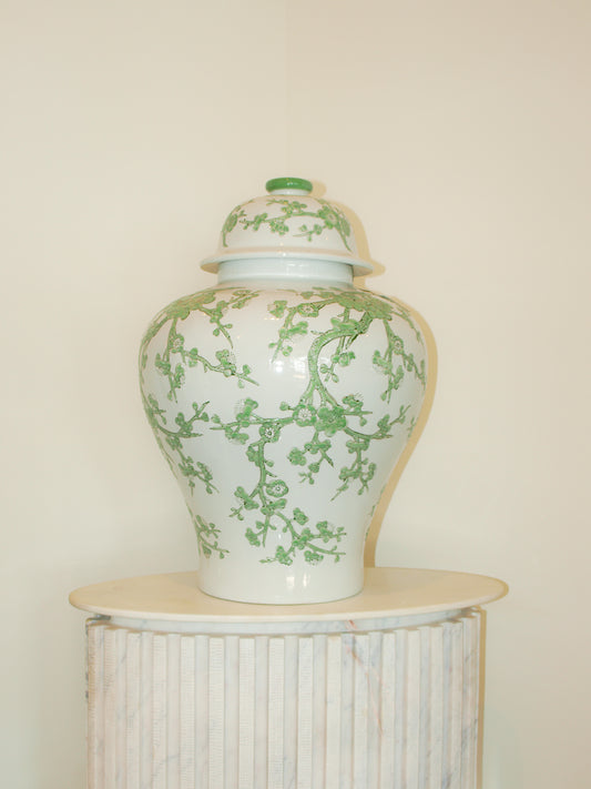 IMPERIAL EMPRESS LIDDED GINGER JAR